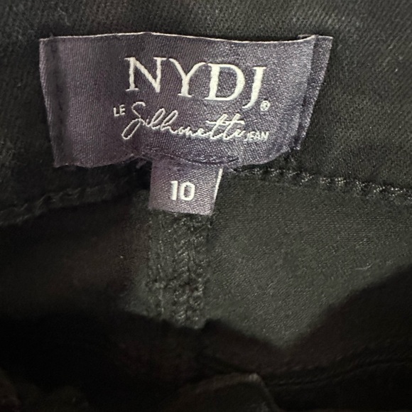 NYDJ Women's Black Ami Skinny Stretch Jeans Size 10 EUC - Picture 7 of 8